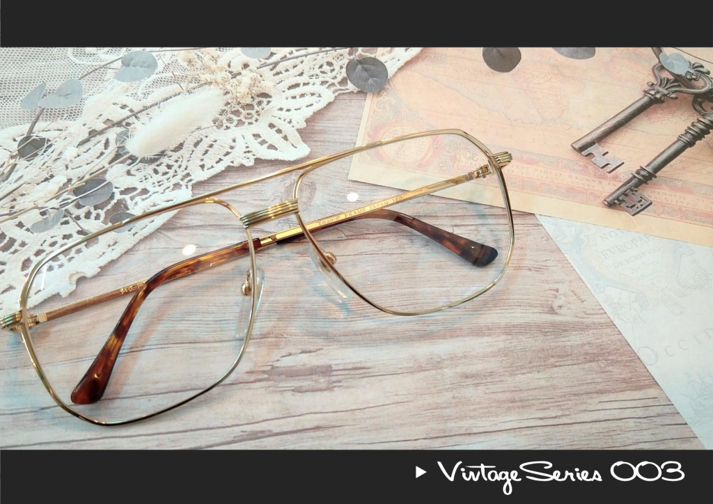 ホヤ HOYA 正規品 新品 送料無料 日本製 バネ丁番 ツーブリッジ ナイロール メンズ 眼鏡 フレーム 金色 ゴールド メガネ メタル 紳士 ヴィンテージ 山本寛斎 HOYA ツーブリッジ メガネフレーム 日本製